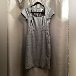 Banana Republic cap sleeve midi dress size 2